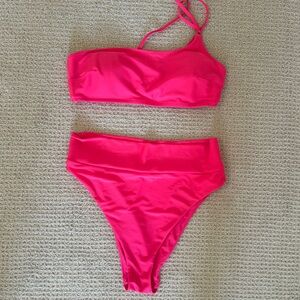 Aerie Pink Bikini Set